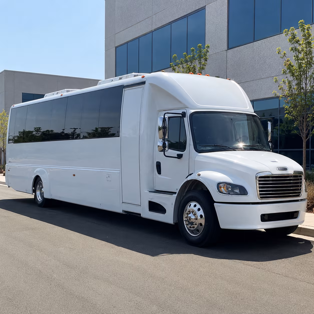 highland 25 passenger party bus