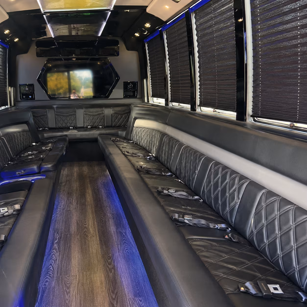 highland corporate party bus rental