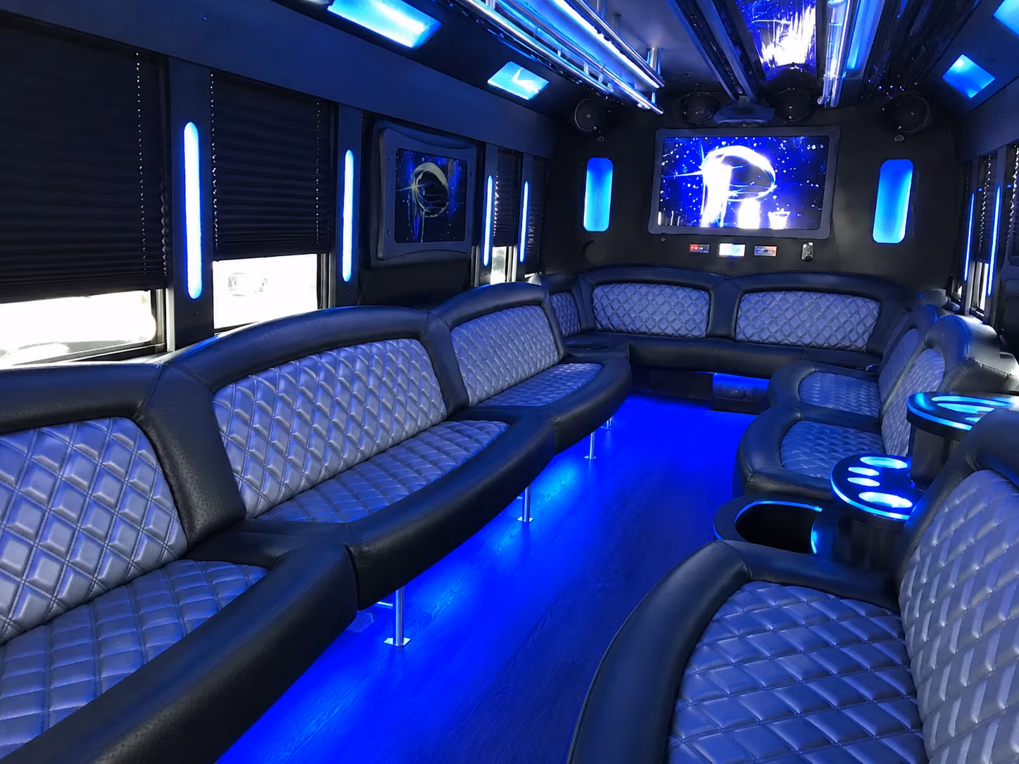 highland holiday party bus rental