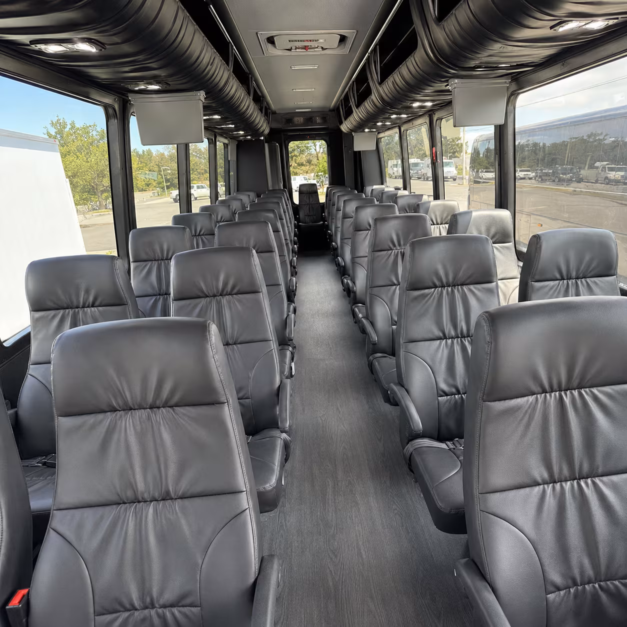 highland school event transportation onboard seating