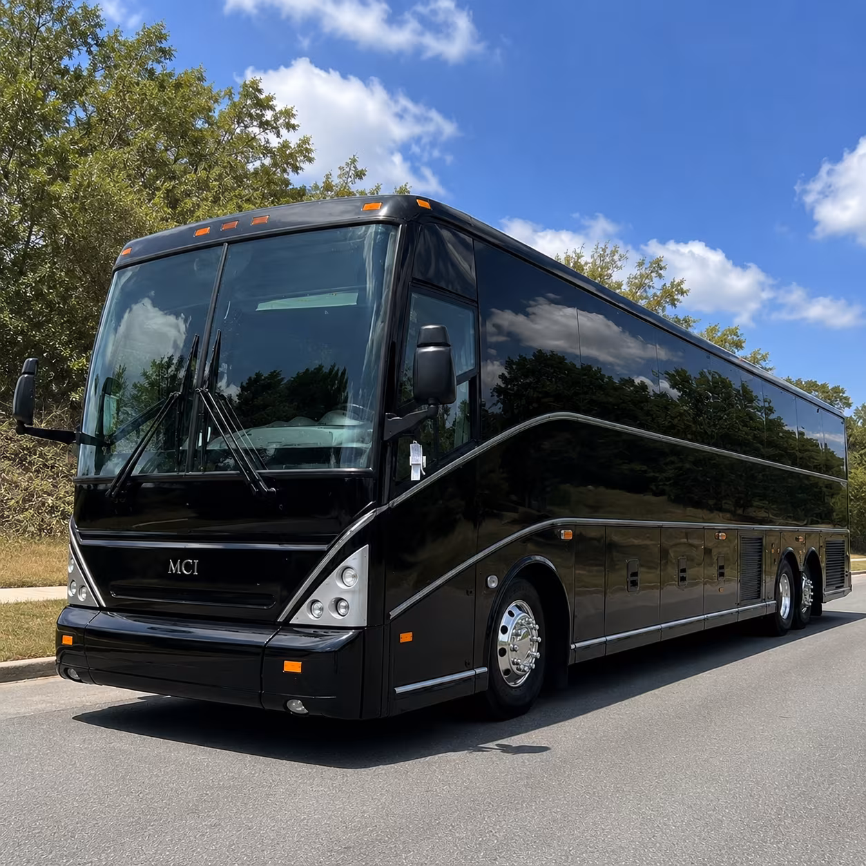 redlands charter bus rental