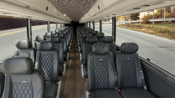 highland 15 passenger minibus inside