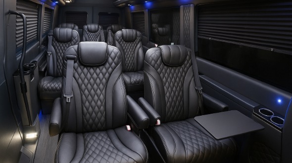 highland sprinter van with driver rental